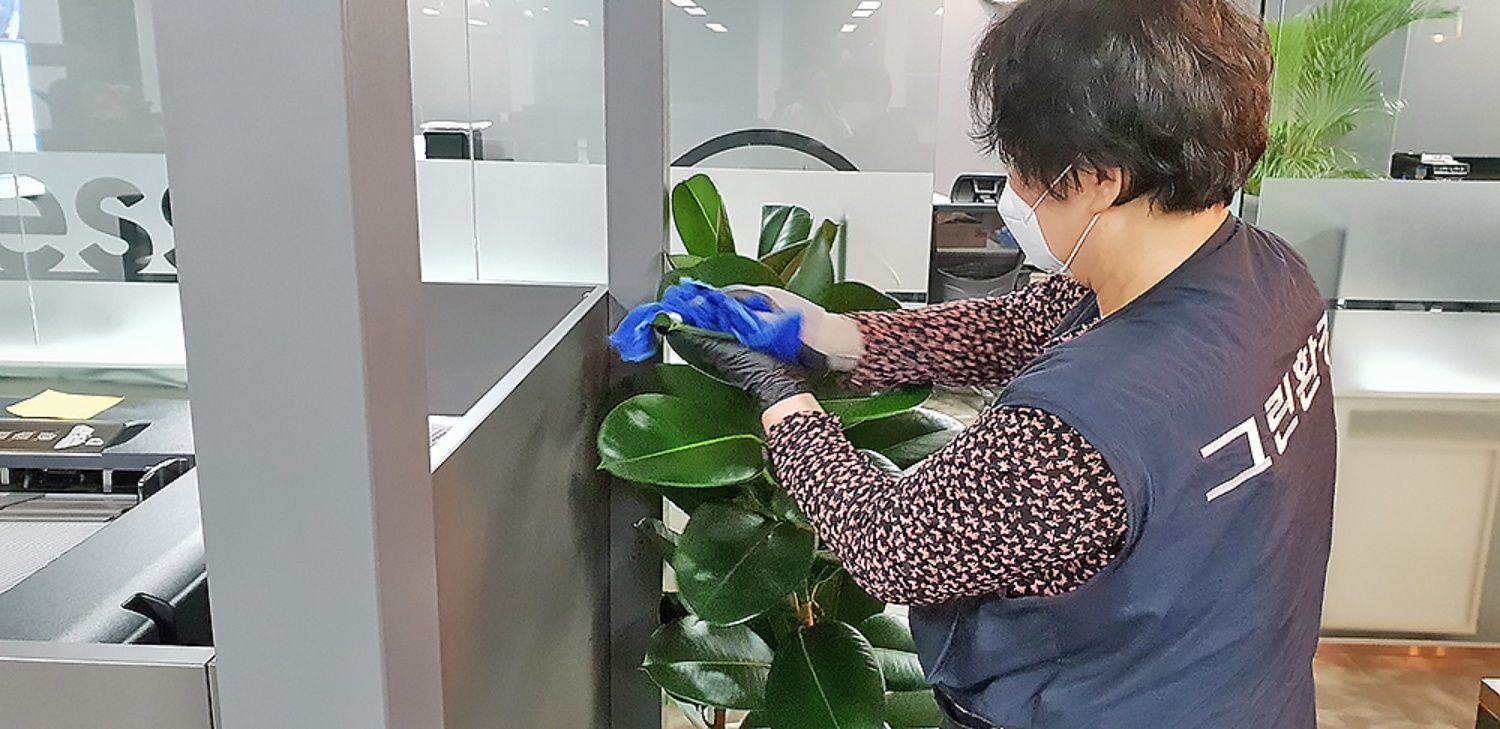 분당 탕비실 및 복도 소독 이미지