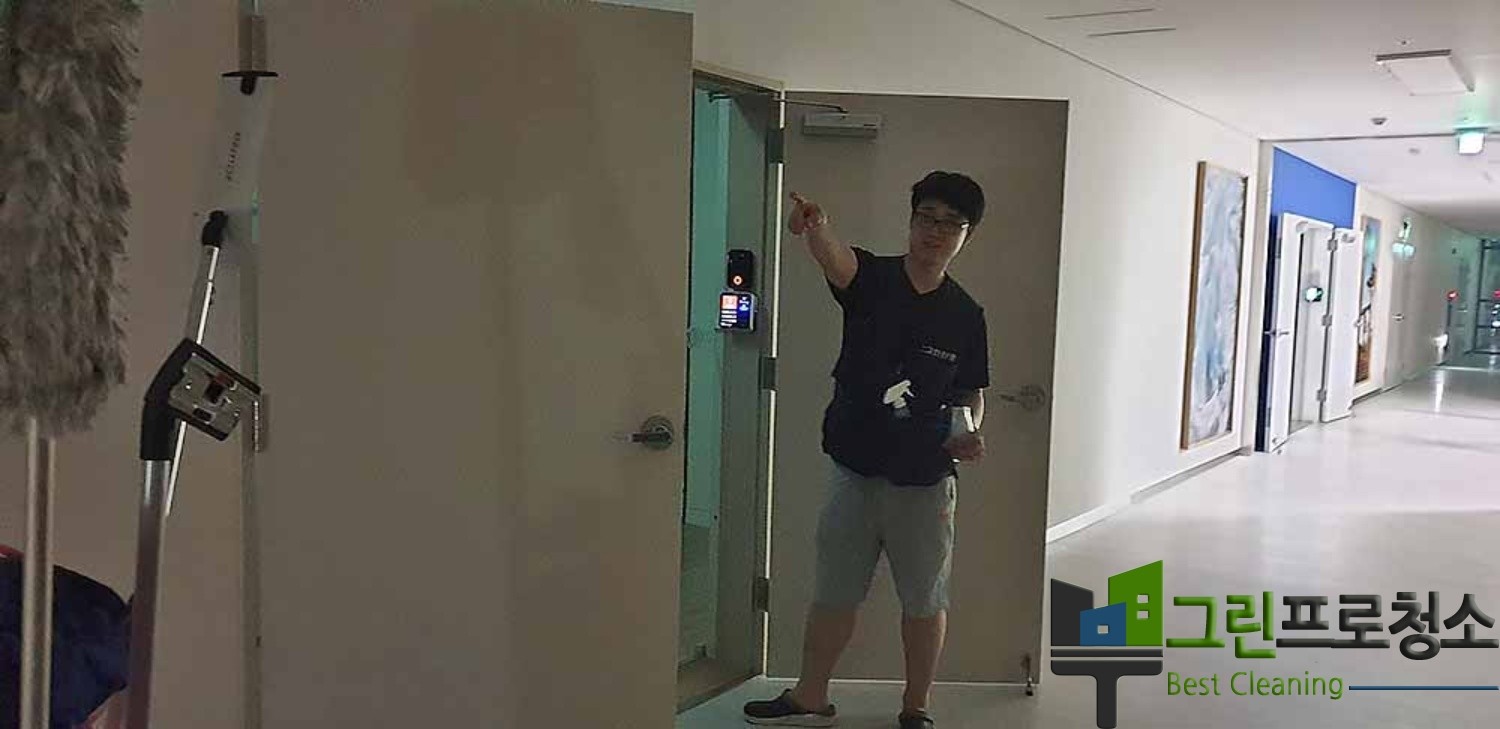 청소 서비스의 다양한 범위